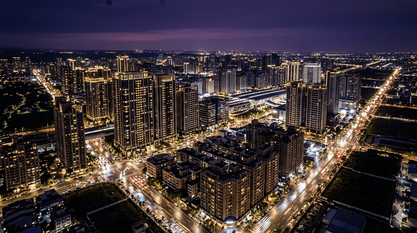 竹北新竹城市夜景